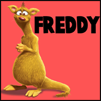 How to Draw Freddy from Back at the Barnyard with Easy Step by Step Drawing Tutorial