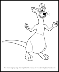 How to Draw Freddy from Back at the Barnyard