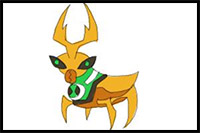 How to Draw Ballweevil from Ben 10 Omniverse