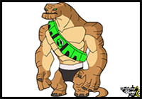 How to Draw Humungusaur from Ben 10 Omniverse