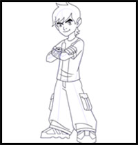 How to Draw Ben 10