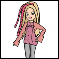How to Draw Cloe Twisty Style, Bratz