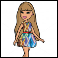 How to Draw Fianna Strut It!, Bratz