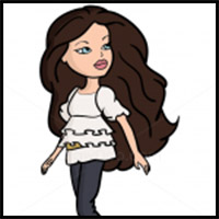 How to Draw Dana Style It, Bratz