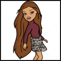 How to Draw Brigitte Style It, Bratz
