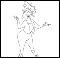 How to Draw Bunny Bravo from Johnny Bravo