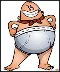 How to Draw Captain Underpants, Captain Underpants