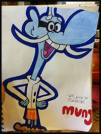 How to Draw Mung Daal