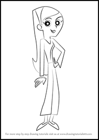 How to Draw Jazz Fenton from Danny Phantom