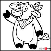 How to Draw Benny | Dora the Explorer