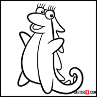 How to Draw Isa | Dora the Explorer