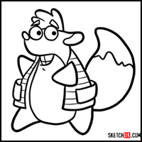 How to Draw Tico | Dora the Explorer