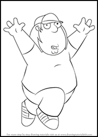 How to Draw Chris Griffin from Family Guy
