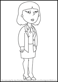 How to Draw Tricia Takanawa from Family Guy