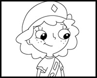 How to Draw Milly from Phineas and Ferb