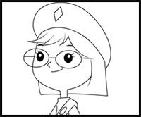 How to Draw Gretchen from Phineas and Ferb
