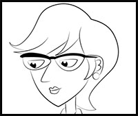 How to Draw Charlene Doofenshmirtz from Phineas and Ferb