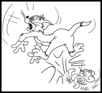 How to Draw Tom and Jerry with Step by Step Drawing Tutorial 