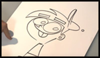 How to Draw Timmy Turner | Fairly OddParent