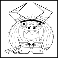 How to Draw Eduardo from Foster’s Home for Imaginary Friends Drawing Lesson