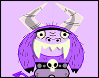 How to Draw Eduardo from Fosters Home For Imaginary Friends