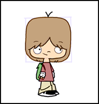 How to Draw Mac from Fosters Home For Imaginary Friends