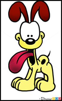 How to Draw Odie, Dogs and Puppies