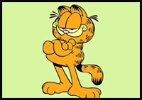 How to Draw Garfield