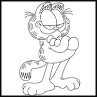 How to Draw Garfield