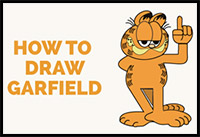How to Draw Garfield