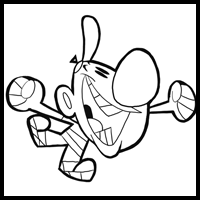 How to Draw Billy from Grim Adventures of Billy and Mandy Drawing Lesson