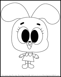 How to Draw Anais Watterson from The Amazing World of Gumball