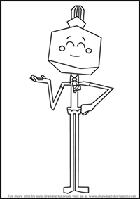 How to Draw Larry Needlemeyer from The Amazing World of Gumball