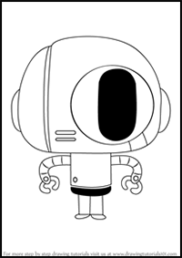 How to Draw Bobert from The Amazing World of Gumball