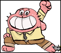 How to Draw Richard from The Amazing World Of Gumball
