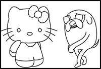 How to Draw Hello Kitty