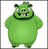 How to Draw Leonard | The Angry Birds Movie