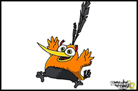 How to Draw Bubbles from The Angry Birds Movie