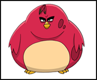 How to Draw Terence | Angry Birds Movie
