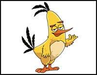 How to Draw Chuck | The Angry Birds Movie