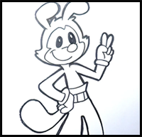 How to Draw Animaniac | Drawing Yakko | Cartoon Drawing