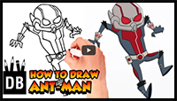 How to Draw Ant-Man | The Avengers | 4 Kids
