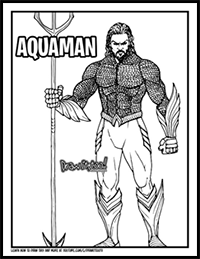 How to Draw AQUAMAN (2018 Movie) Drawing Tutorial
