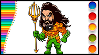 How to Draw Aquaman: Easy Toon Tutorial