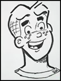 How to Draw Archie Step by Step