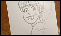 How to Draw Riverdale’s Betty Cooper by Fernando Ruiz