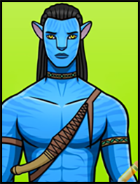 How to DRAW JAKE SULLY from AVATAR