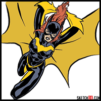 How to Draw Batgirl from DC Comics