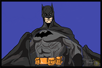 How to Draw Batman from Justice League