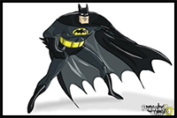 How to Draw Batman Step by Step